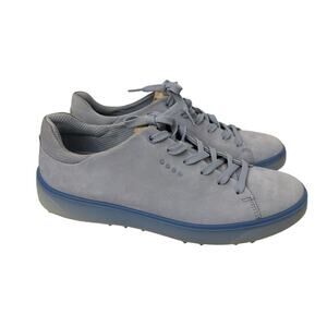 Ecco Golf Shoes Womens 10-10.5 Tray Hybrid Leather Hydromax Water Resistant Blue